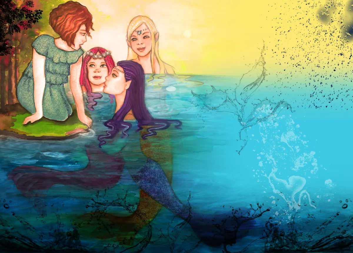 Protagonista conoce a las sirenas